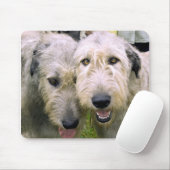 Irish Wolfhound-foto Muismat (Met muis)