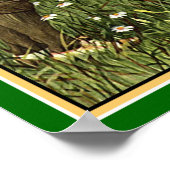 "Irish Wolfhound Greeting" Poster (Hoek)