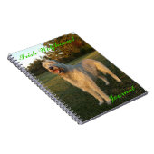 Irish Wolfhound Journal Notitieboek (Rechterzijde)