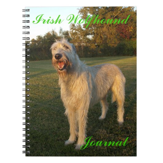 Irish Wolfhound Journal Notitieboek (Voorkant)