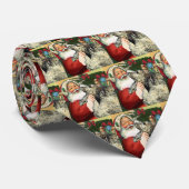 Irish Wolfhound-kerstcadeaus Stropdas (Opgerold)