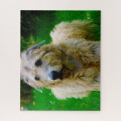 Irish Wolfhound. Legpuzzel (Verticaal)