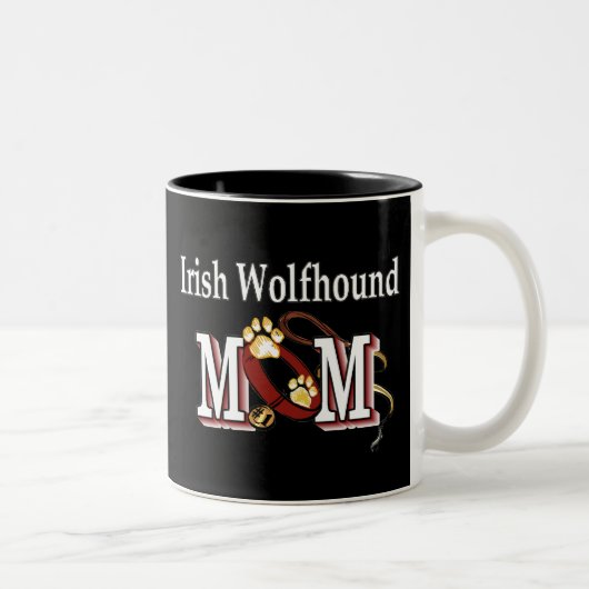 Irish Wolfhound Mom Mug (Droit)