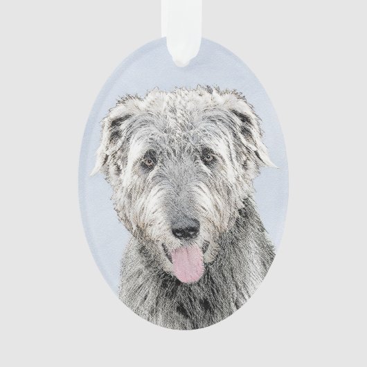 Irish Wolfhound Painting (devant)