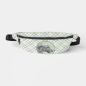 Irish Wolfhound Painting Grey Original Chien Art (Recto)