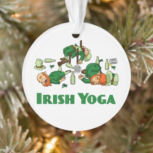 Irish Yoga Funny St. Patrick's Day (Arbre)