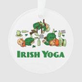 Irish Yoga Funny St. Patrick's Day (devant)