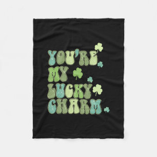 Irish you are my Lucky Charm Fleece Deken