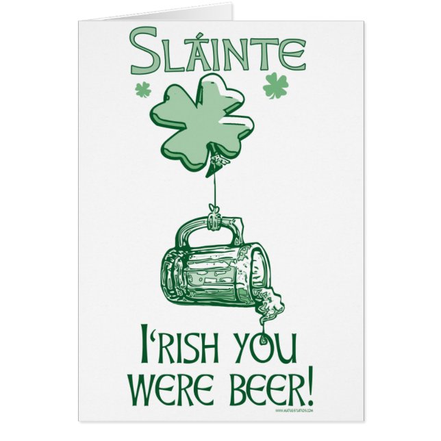 Irish You was Beer Gear (Voorkant)