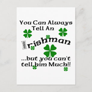 Irishman - je kunt het altijd vertellen... briefkaart