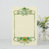 IrishTeddy Briefpapier (Staand voorkant)