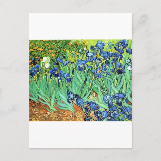 Irisis ~ Monet Briefkaart (Voorkant)