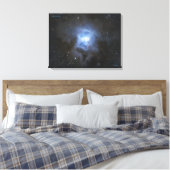 Irisnevel (NGC 7023) - Middelgrote canvasprint Canvas Afdruk (Insitu (Slaapkamer))