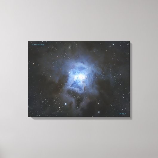 Irisnevel (NGC 7023) - Middelgrote canvasprint Canvas Afdruk (Voorkant)
