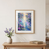 Irisreflecties Kunstprint Poster