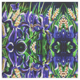 Iris's en Bijen Stof