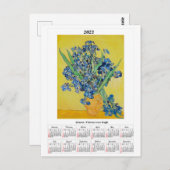 Irissen Agenda 2023 Vincent van Gogh Briefkaart (Voorkant / Achterkant)
