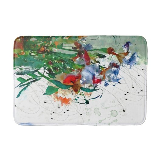 Irissen badmat (Voorkant)