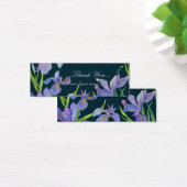 Irissen: Bedankt cadeau Label / Bladwijzer Mini Visitekaartjes (Bureau)