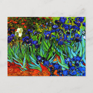 Irissen, het beroemde bloemenschilderij van Van Go Briefkaart