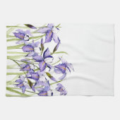 Irissen keukenhanddoek (Horizontaal)
