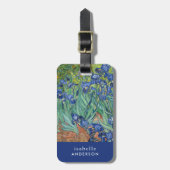 Irissen | Vincent van Gogh Bagagelabel (Voorkant verticaal)
