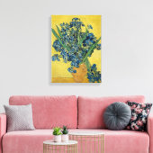 Irissen - Vincent van Gogh Fine Art Canvas Afdruk (Insitu (Woonkamer))