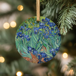 Irissen Vincent van Gogh Keramisch Ornament
