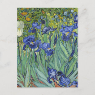 Irissen Vincent van Gogh Kunstwerk Feestdagenkaart