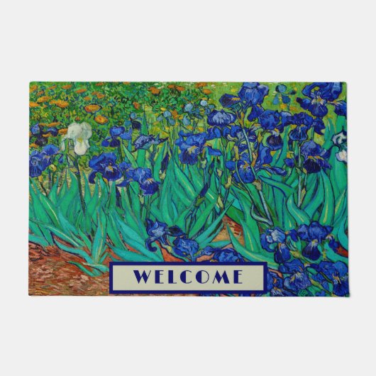 IrisVincent Van Gogh Deurmat (Voorkant)