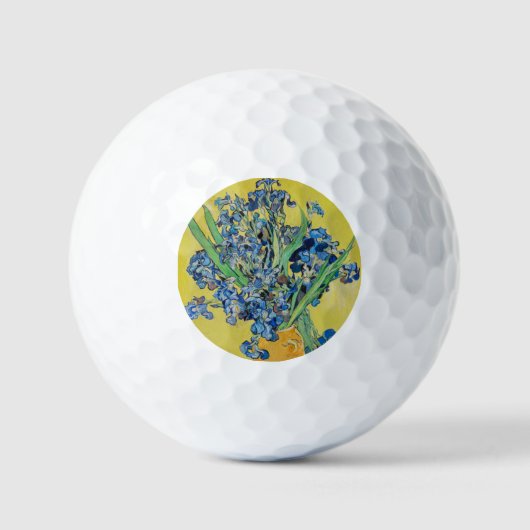 IrisVincent van Gogh Golfballen (Voorkant)