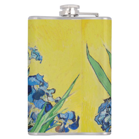 IrisVincent van Gogh Heupfles (Achterkant)