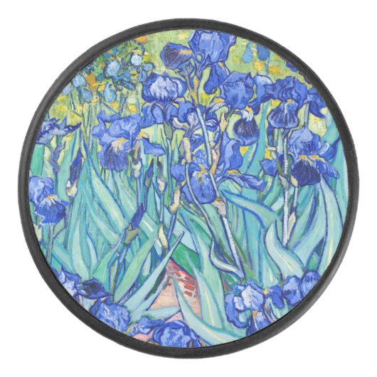IrisVincent van Gogh Hockey Puck (Voorkant)