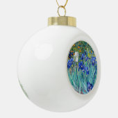 IrisVincent van Gogh Keramische Bal Ornament (Links)