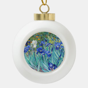 IrisVincent van Gogh Keramische Bal Ornament
