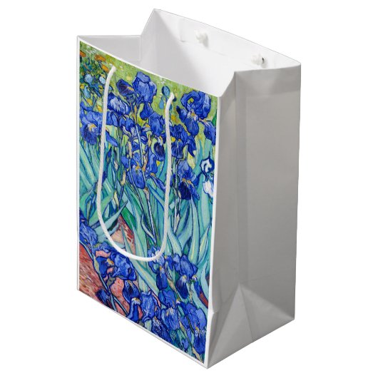 IrisVincent van Gogh Medium Cadeauzakje (Voorkant Gekanteld)