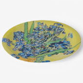 IrisVincent van Gogh Papieren Bordje (Gekanteld)