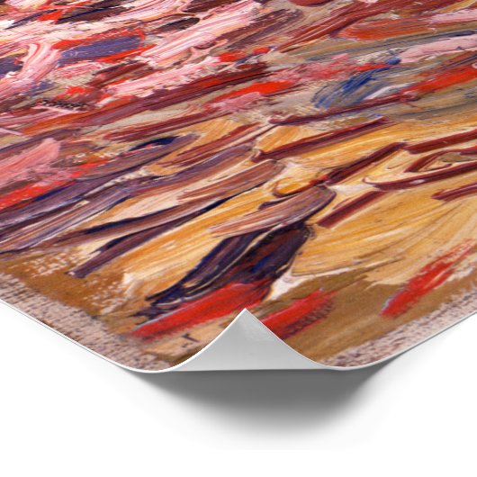 IrisVincent van Gogh Poster (Hoek)