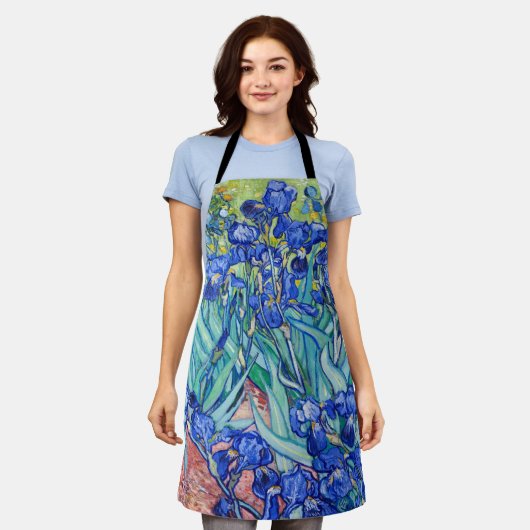 IrisVincent van Gogh Schort (Gedragen)