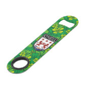Irlandais - Clan O'Neill Crest & Shamrock (Devant angulaire)