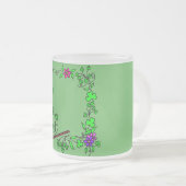 Irlandais Clover Green St. Patrick's Day Mug Glass (Devant droit)