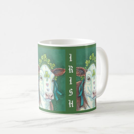 IRLANDAIS FARMER ST. PATRICK'S DAY VW MUG (Devant droit)