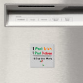 Irlandais Italien Funky Fridge Magnet (In Situ (Lave-vaisselle))