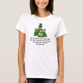 Irlandais Leprechaun avec T-shirt Quilt (Devant)