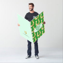 Irlandais Mars Anniversaire surdimensionné Fun Gre