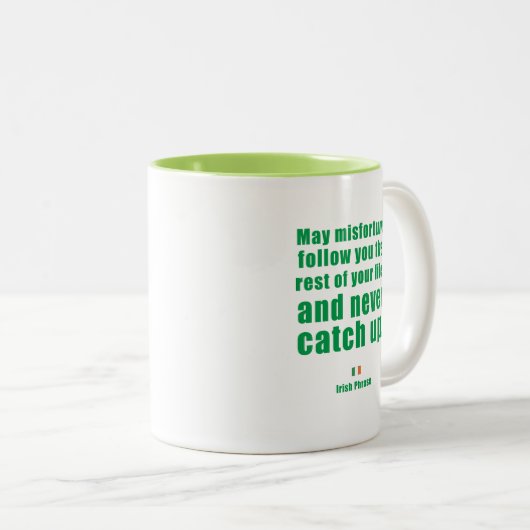 Irlandais Phrase 01 Mug (Devant droit)