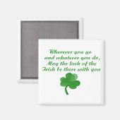 Irlandais Poem Magnet (Recto/Verso)