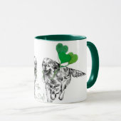 Irlandais pour une tasse d'une journée (Devant droit)