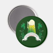 Irlandais Toast Magnet (Recto/Verso)