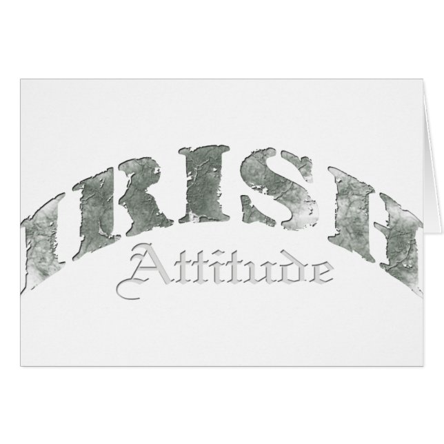 Irlandais - Trouble d'attitude (Devant horizontal)